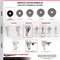 Service Caster 3 Inch Phenolic Swivel 3/8 Inch Threaded Stem Caster with Total Lock Brake SCC SCC-TSTTL20S314-PHR-381615 - alternate 3